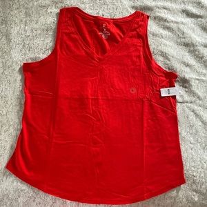New York & Co, Red tank top, Size Large